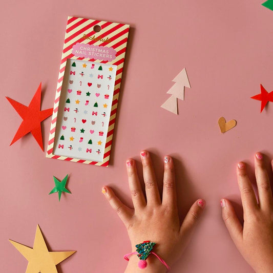 Stickers d'ongles de Noël : cadeau pour calendrier de l'avent ou pochette surprise