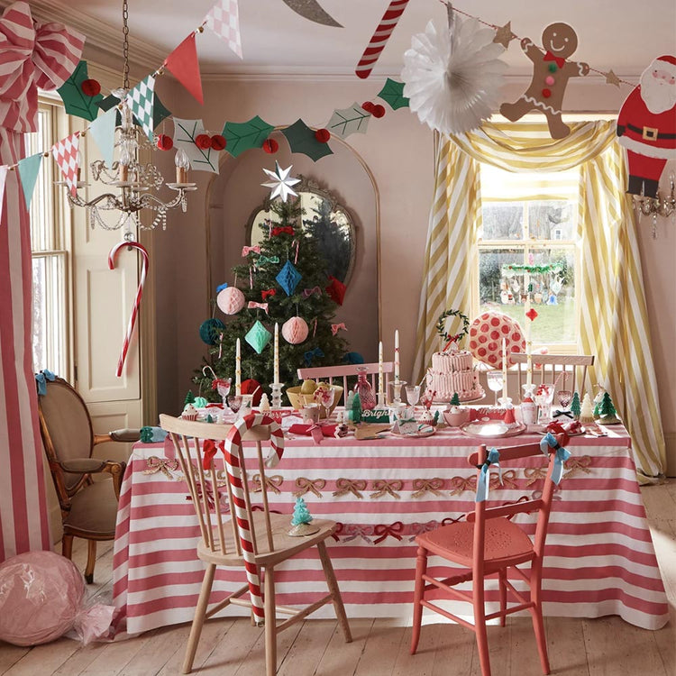 Vaisselle de Noël - Kit de 8 gobelets jetables Père Noël et renne