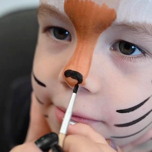 Faire un maquillage tigre facile - Palette maquillage bio Namaki