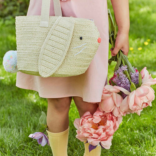 Sac lapin de Pâques, idéal pour chasse aux œufs