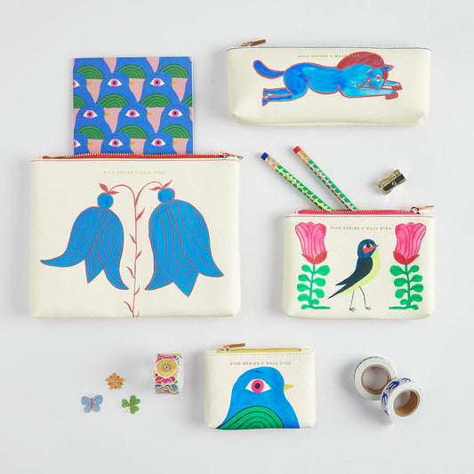 Petit porte-monnaie oiseau à glisser dans une pochette