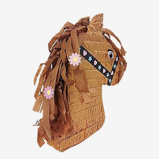 Pinata cheval kawai pour activité anniversaire enfant originale