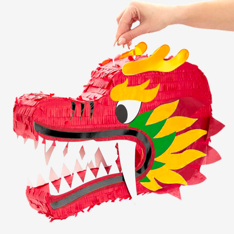 Piñata dragon Nouvel An chinois, décoration de fête