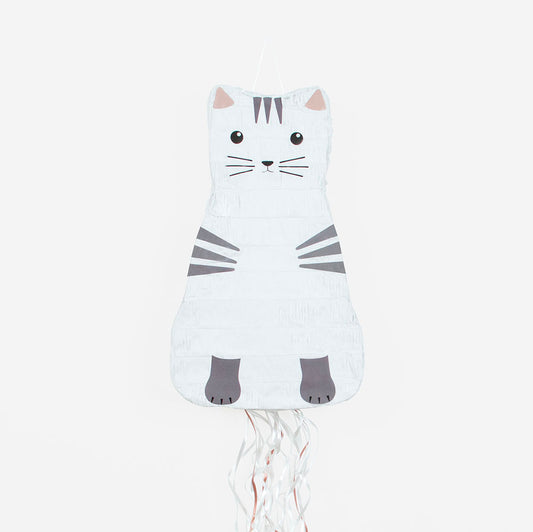 Pinata chat : animation anniversaire enfant thème chats