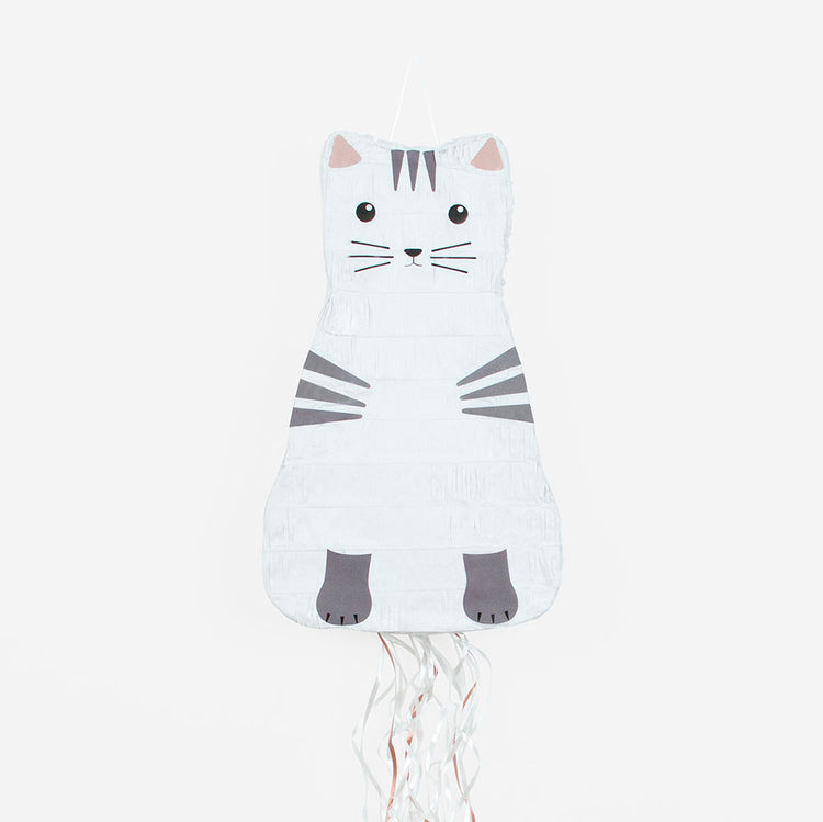 Pinata chat : animation anniversaire enfant thème chats