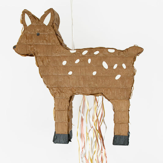 Pinata faon pour animation anniversaire animaux de la foret