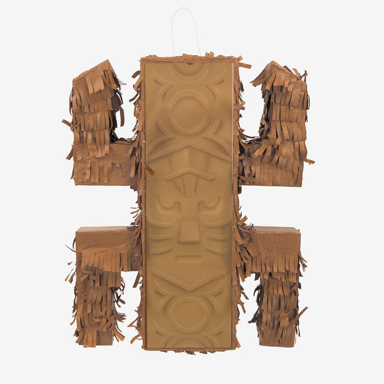 Pinata totem pour fête ou anniversaire thème Koh- lanta My Little day