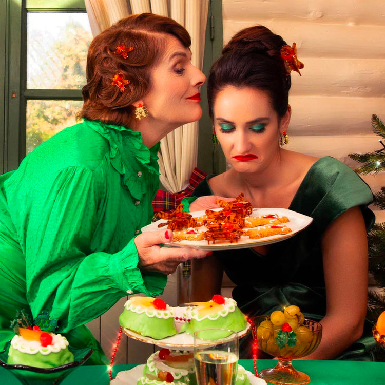 Pince à cheveux gingerman idée cadeau pour Noël adulte