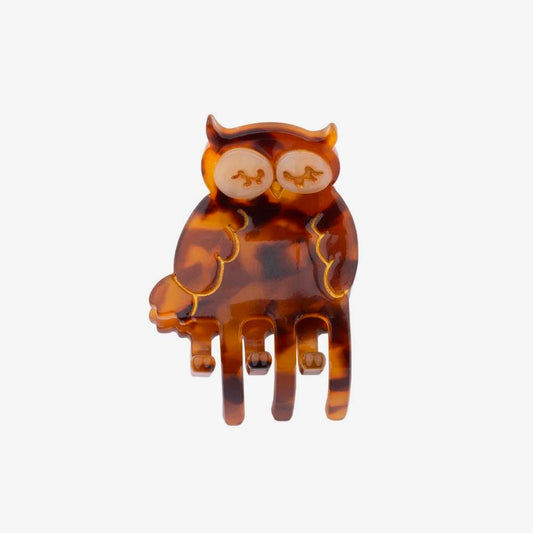 Mini pince à cheveux hibou idée cadeau pour calendrier de l'avent