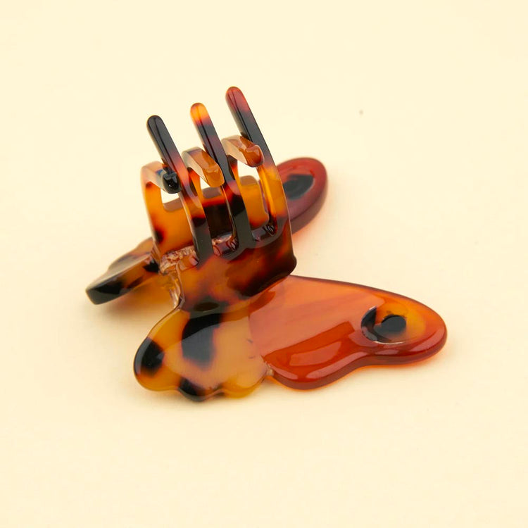 Mini pince à cheveux papillon de nuit idée cadeau pour Noël