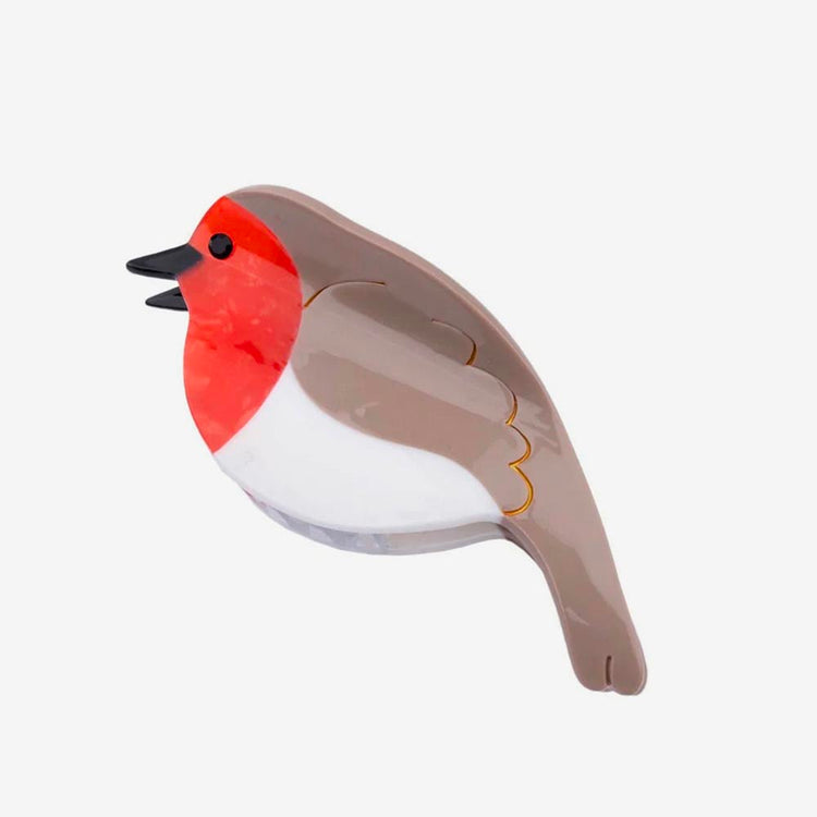 Pince Ă cheveux rouge-gorge idĂ©e cadeau pour calendrier de lâavent