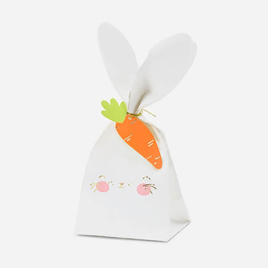 pochettes surprises lapin de Pâques à remplir de chocolats
