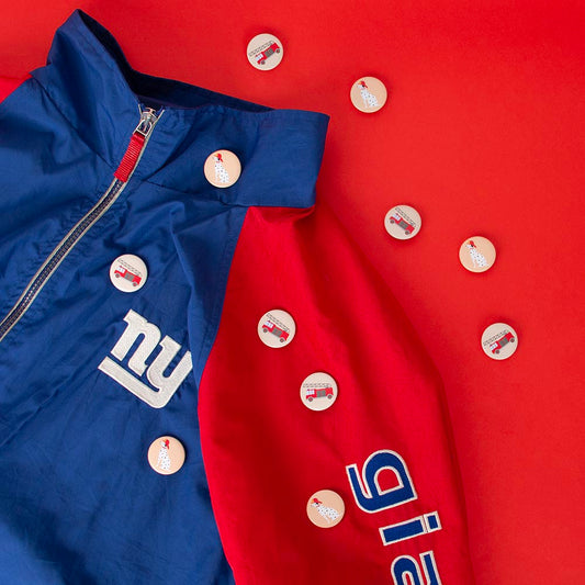 Badge calion de pompier ou chien pompier - Anniversaire pompier