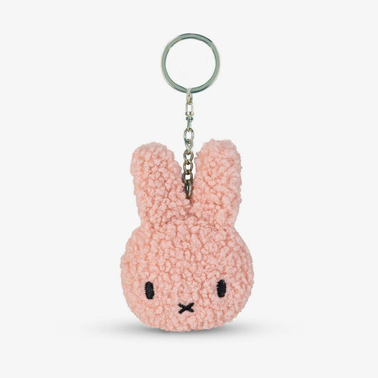 Porte-clé tête de Miffy bouclette rose : idée cadeau anniversaire enfant