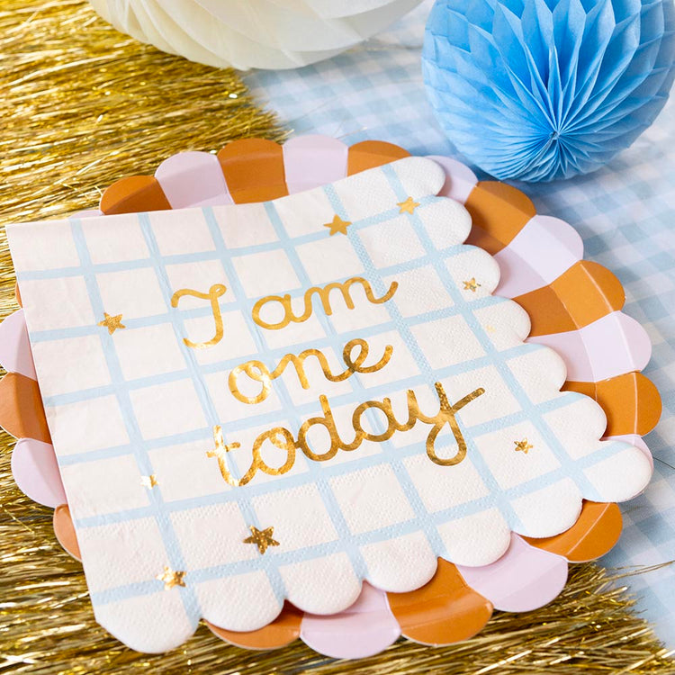 Assiettes en carton jetables pour anniversaire thĂšme automne