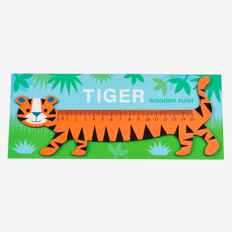 1 règle tigre parfait pour fête originale