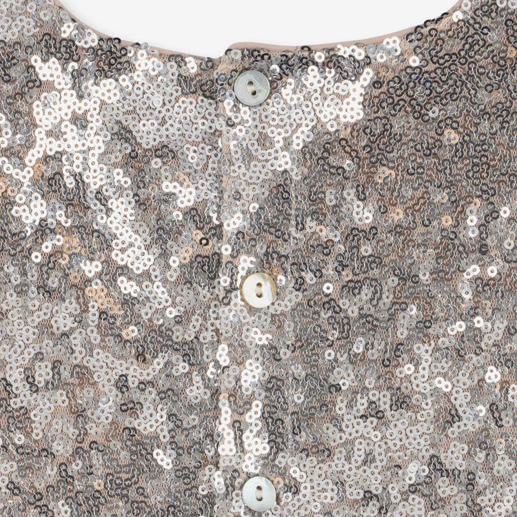 Robe disco étoiles multicolores : déguisement enfant années 80