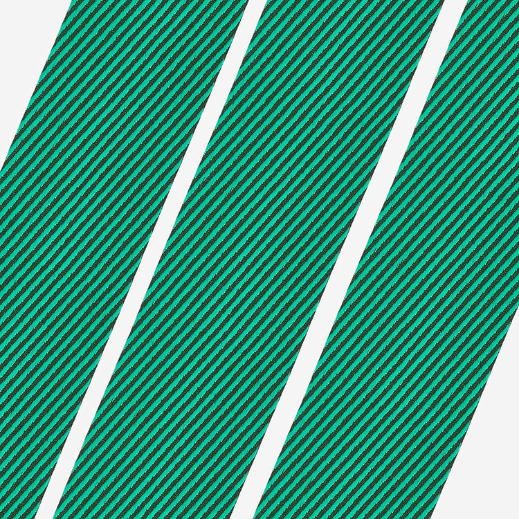 Ruban diagonales vertes : papeterie fêtes de Noël