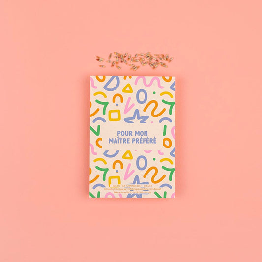 Sachet de graines Meilleur maître : idee cadeau fin d'année