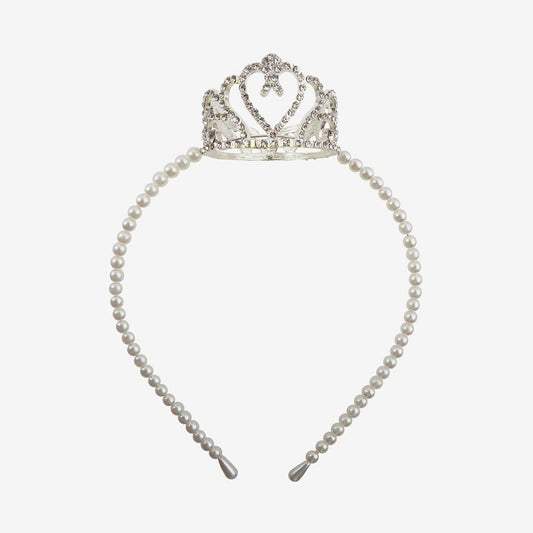 Serre tête petite couronne princesse - cadeau anniversaire fille
