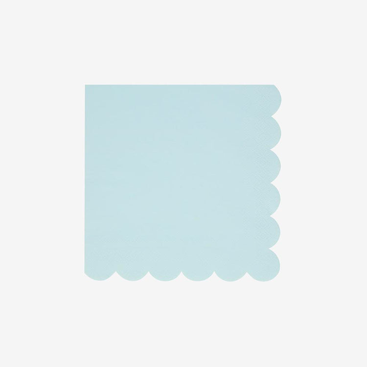 Ajoutez une ambiance légÚre et aérienne avec ces serviettes bleu ciel