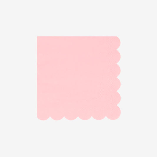 Ajoutez une touche sucrée et délicate avec ces serviettes rose barbapapa