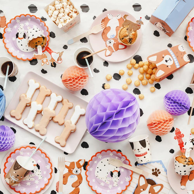 12 serviettes en papier thĂšme Corgi