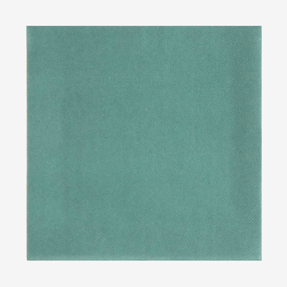 40 Serviettes En Papier Anniversaire Motif Eucalyptus Et Or - 33x33 Cm (pliées 16.5x16.5 Cm) - 11