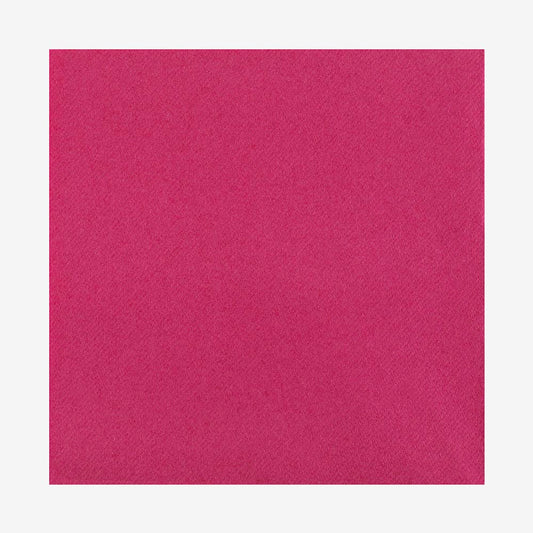 20 serviettes en carton fuchsia : deco de table anniversaire barbie