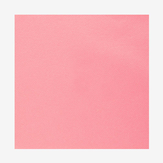 20 serviettes en carton roses : deco de table baby shower fille