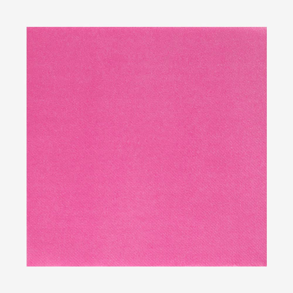 Kotkiddy 20 Pièces Serviettes En Papier Flamant Rose