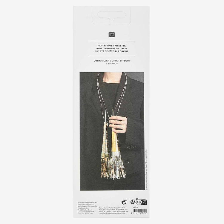 Rico Design : sifflets Nouvel an Ă porter autour du cou