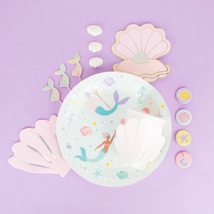 Toutes les idées déco de My Little Day pour un anniversaire sirene