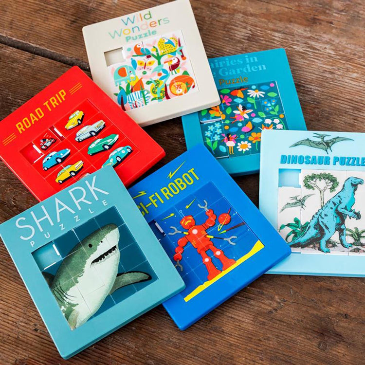 Puzzle coulissant robot : idee cadeau anniversaire original