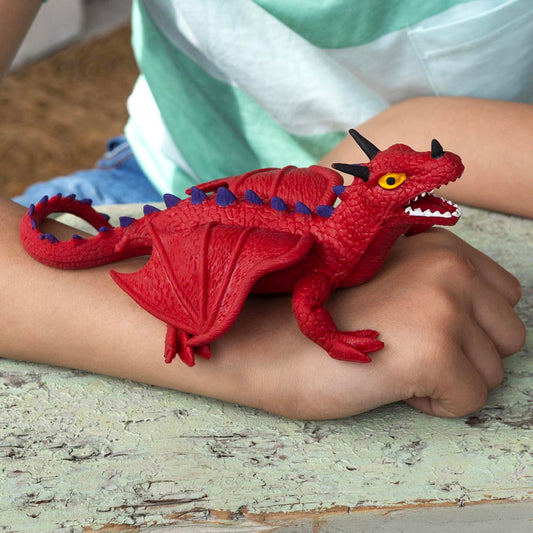Squishy dragon rouge : idée pochette surpise anniversaire enfant