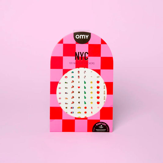 Stickers ongles NYC pour anniversaire ou pochette surprise ado