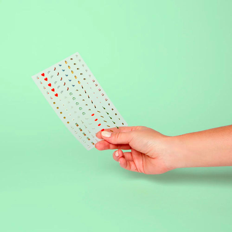 120 autocollants Paris pour surprise fille ou fête créative