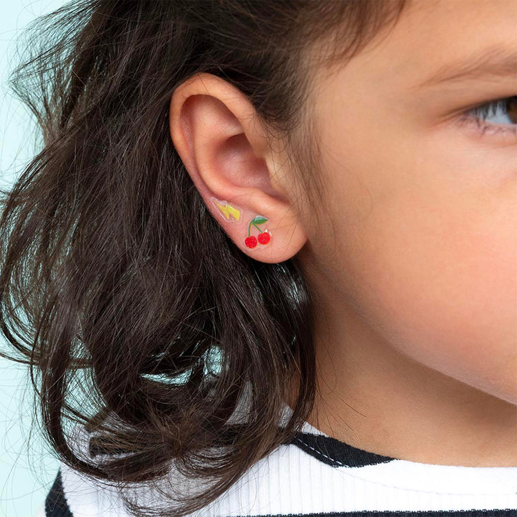 Boucles d'oreilles stickers kawaii mignon : pochette surprise anniversaire enfant