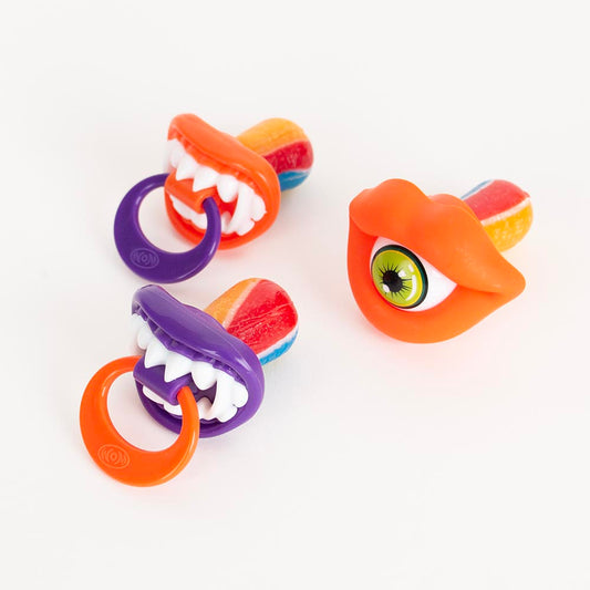 Bonbons d'Halloween : sucette en forme de bouche