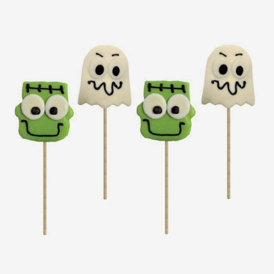 Sucette d'halloween chamallow