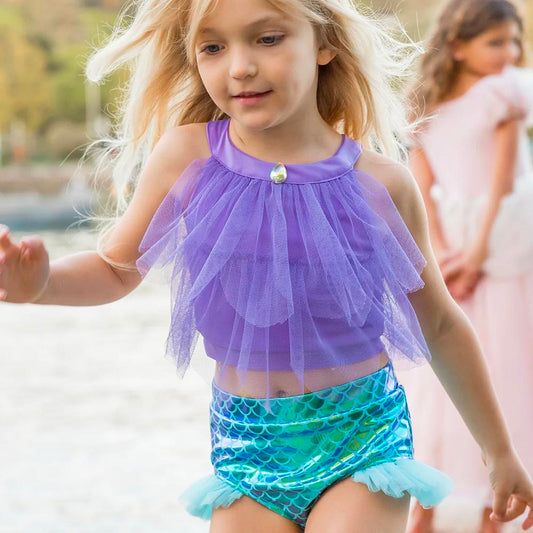 Maillot de bain sirene pour enfant : accessoire plage original