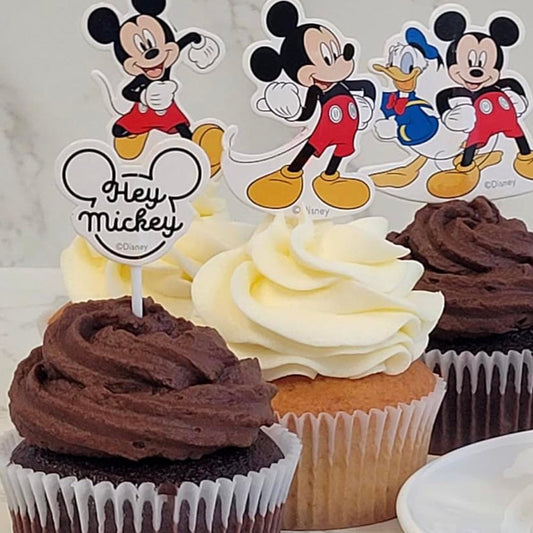 30 Cake toppers Mickey : accessoire cuisine thème disney