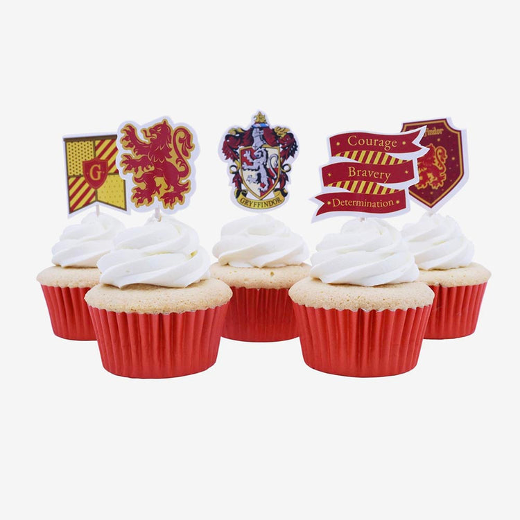 15 toppers Gryffondor : decoration gateau anniversaire harry potter