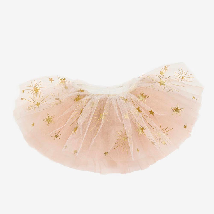 Tutu avec étoiles dorées - accessoire deguisement fille