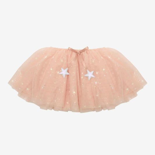 Tutu de princesse rose clair scintillant : idée cadeau de Noël enfant