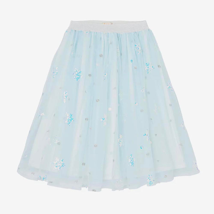 Tutu princesse Elsa des neiges - Déguisement fille anniversaire