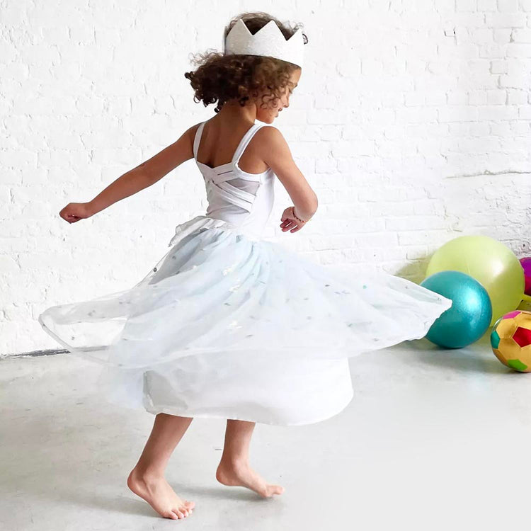 Tutu princesse des glaces - Déguisement Elsa - Carnaval, anniversaire