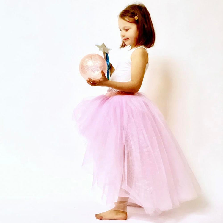 Tutu rock rose - accessoire deguisement fille enfant original