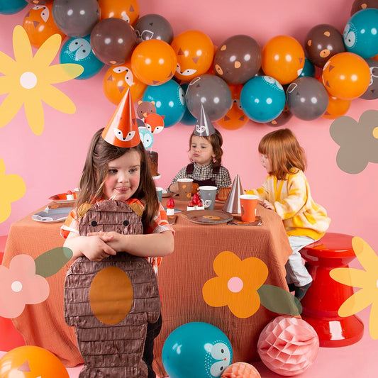 Pinata ours : deco anniversaire enfant thème animaux de la foret