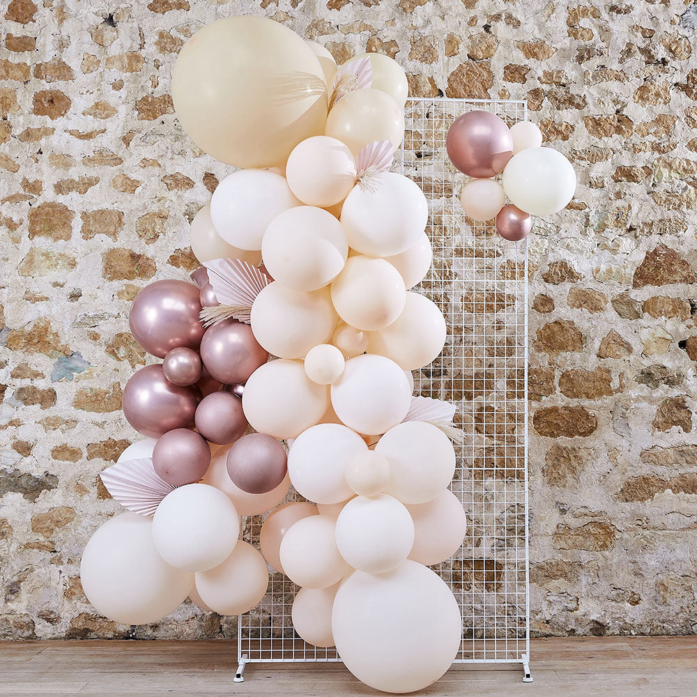 Kit Guirlande De Ballons - Rose layette et blanc - Jeux et jouets